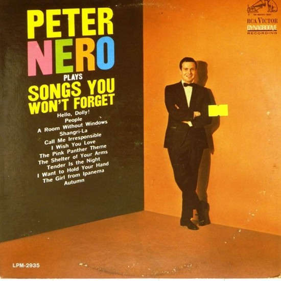 Пластинка Peter Nero Peter Nero plays songs you won't forget